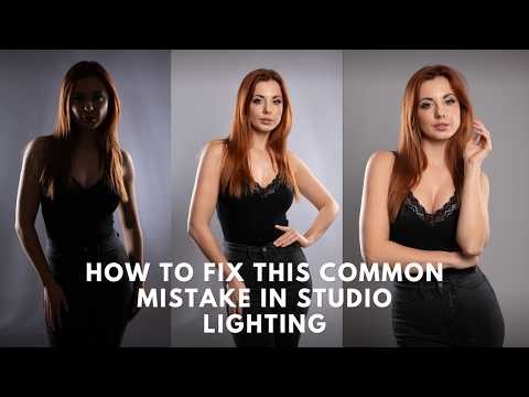 How to Fix this Common Mistake in Studio Lighting - Light Spill