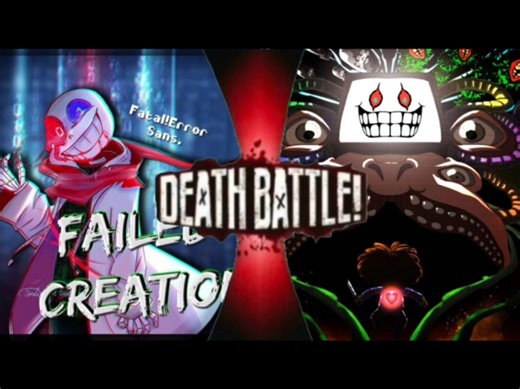 【抽象论战】Fatal Error VS Flowey（六魂）（比谁更牢）