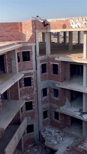 Insane Building Jump 😱 | Daredevil Stunt #shorts