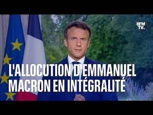 Législatives: l'allocution d'Emmanuel Macron dans son intégralité