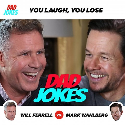 Will Ferrell and Mark Wahlberg face off by telling dad jokes to each other. The first one to laugh loses. Winner with the most points wins. #dadjokes #alldefcomedy #alldef | Dad Jokes