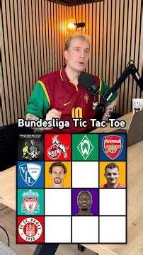 Hilft Kickbase spielen bei Fußball Tic Tac Toe? 🤨🤷‍♂️
