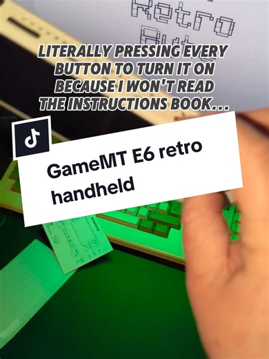 GameMT E6 Retro Handheld Review and Overview