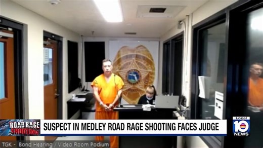 Man accused of shooting driver in Medley faces judge