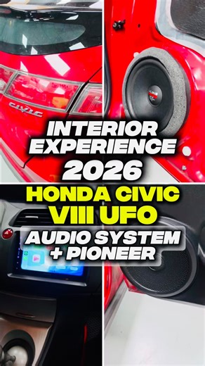 Type-Rsound | Caraudio | Multimedia | Seguridad | on Instagram: "Hemos actualizado este Honda Civic para que su interior esté a la altura de su diseño futurista. Hemos cambiado los altavoces de origen por la gama MX de Audio System para mover a potencia de radio, sin amplificar. • Delante: Vías separadas MX165 Evo. • Detrás: Coaxiales MXC165 EVO3. El corazón del salpicadero ahora es una Pioneer SPH-DA77DAB. Conectividad total con CarPlay y Android Auto inalámbrico, manteniendo lo que más importa