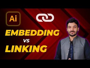 Embedding vs Linking Opening an image in Illustrator Urdu/Hindi SMK Grafix