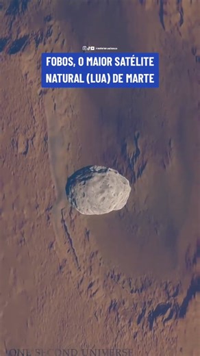 Estelar Science on Instagram: "Fobos é o maior e mais próximo dos dois satélites naturais de Marte, acompanhado por Deimos. Descoberto em 1877 pelo astrônomo Asaph Hall, no Observatório Naval dos Estados Unidos, Fobos tem formato irregular, lembrando um asteroide, e mede cerca de 27 km em seu maior comprimento. Seu nome vem da mitologia grega e significa “medo”, uma referência ao deus Fobos, filho de Ares (Marte, na mitologia romana), reforçando a ligação simbólica com o planeta vermelho. Uma da