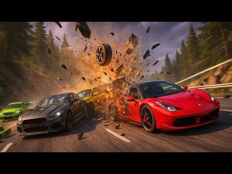 🔥 High-Speed Car Racing Gameplay | Ultimate Racing Game | Road Rage Action