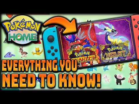 Pokemon HOME is HERE! | How to Transfer to Pokemon Scarlet and Violet and ALL Transferable Pokemon!