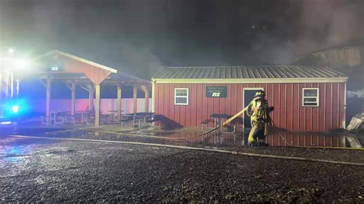 LIVE: Fire at Monona County Fairgrounds | KTIV News 4