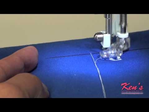Brother SA129 Clear Quilting Foot Demonstration