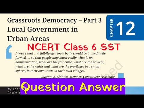 Social Science| Chapter 12 | Question Answer | NCERT Class 6 Chapter 12|