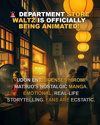🚨 DEPARTMENT STORE WALTZ IS OFFICIALLY BEING ANIMATED!