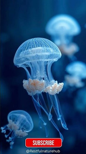 Deep Sea Jellyfish 🌊 Relaxing Ocean Music”