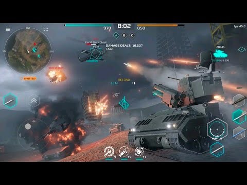 MKZT BALLISTIC MISSILE TRANSFORMERS TANK 💥 | ARENA TANK DESTRUCTION