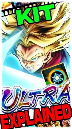 ULTRA Sword of Hope Trunks's Kit EXPLAINED in Dragon Ball Legends #dblegends #dragonball