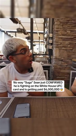 No way “Suga” Sean just CONFIRMED he is fighting on the White House UFC card and is getting paid $6,000,000 😨 #seanomalley #n3on #ufc