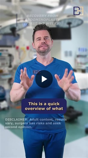 Wondering what recovery looks like after abdominoplasty following major weight loss? In this short video, Dr Bernard Beldholm FRACS, Specialist Surgeon, explains what to expect in the early recovery… | Bernard Beldholm