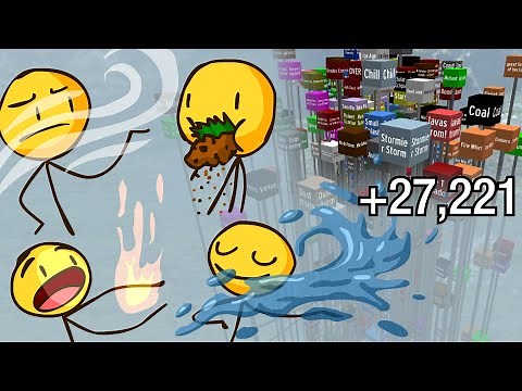 Air. Earth. Fire. Water. ...and 27,221 others. (Elemental 3 data visualization)