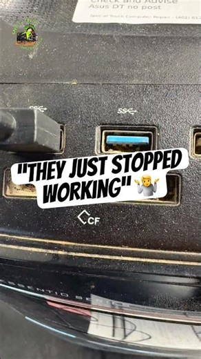 When Your Desktop PC’s Top USB Ports ‘Randomly’ Don’t Work 🤷‍♂️ #gaming #pc #desktop #asus