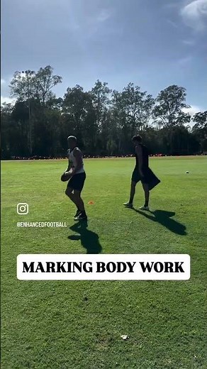 AFL marking drill