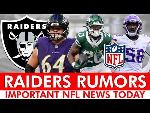 Raiders Rumors That Will Make You Smile + Important NFL News Today