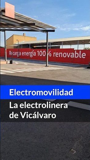 ⚡Abierta la mayor electrolinera pública de Madrid⚡