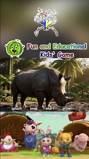 Jungle Animal Sounds Song | Nursery Rhyme for Kids - Learn Animal Names and Sounds | EduFam