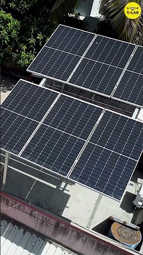 3 KW SOLAR POWER SYSTEM INSTALLATION | Solar Rooftop Elevated Structure | BEST PRACTICES
