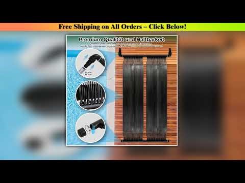 Heater Ground Swimming Pool Solar Panel Weatherproof PE Solar Collector Panels Swimming Pool