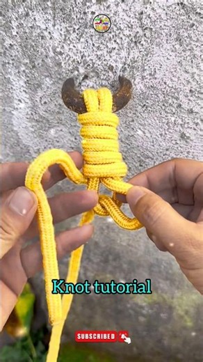 Learn this knot tutorial #shorts #knot #git #crochet #diy ‪@DoiT_03‬