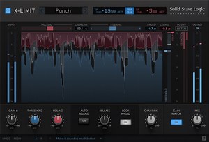 X-Limit by Solid State Logic (SSL) - Limiter Plugin VST VST3 Audio Unit AAX