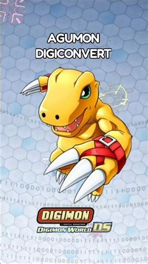 AGUMON (DATA SQUAD) DIGICONVERT | DIGIMON WORLD DS