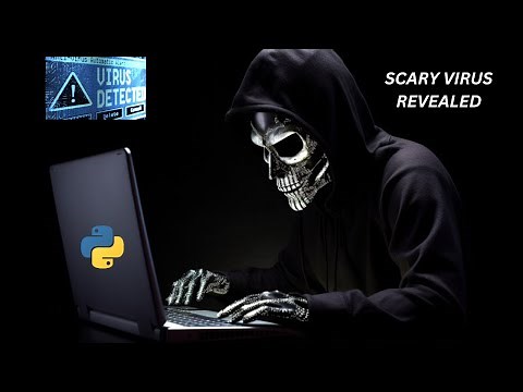 How to Create a Simulated Computer Virus with Python (Educational Purpose Only)