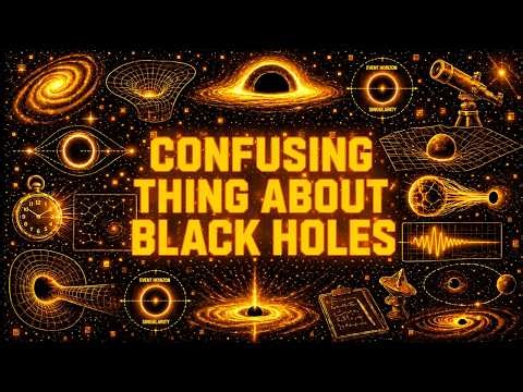 Every Confusing Thing About Black Holes Explained Slowly (For Sleep)