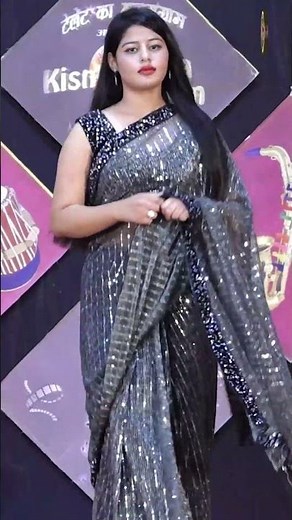 ✨💃 MANSI Saree Modelling Performance | Elegant Traditional Walk & Expressions | KKHD TV Reality Show