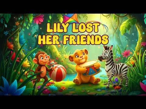 Lily Lost Her Friends | Kids Story About Friendship 🦁 | Kids Cartoon