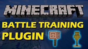 Train your PVP skills in Minecraft with Battle Training Plugin