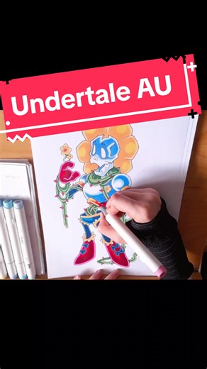 Redesigning Flowey Fusion Papyrus from Undertale AU