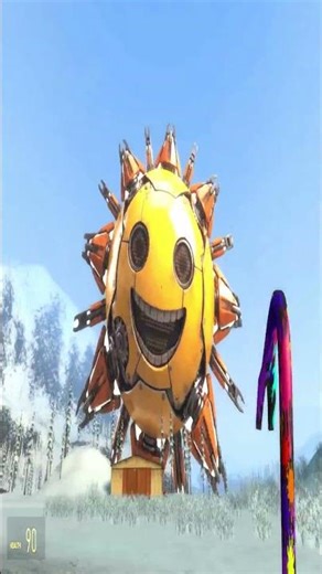 Giant Incredibox Sprunki Mr Sun Phase Robot #garrysmod #gmod #roblox