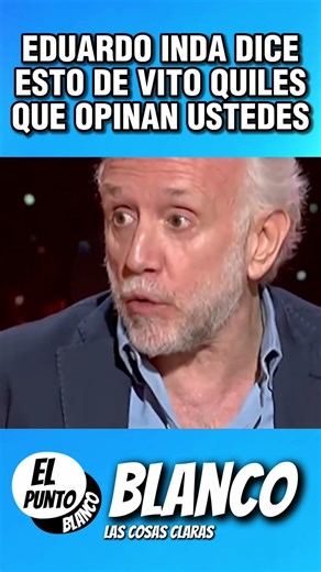 EDUARDO INDA DICE ESTO DE VITO QUOLES QUE OPINAN #shorts #vox #abascal #eduardoinda #vitoquiles