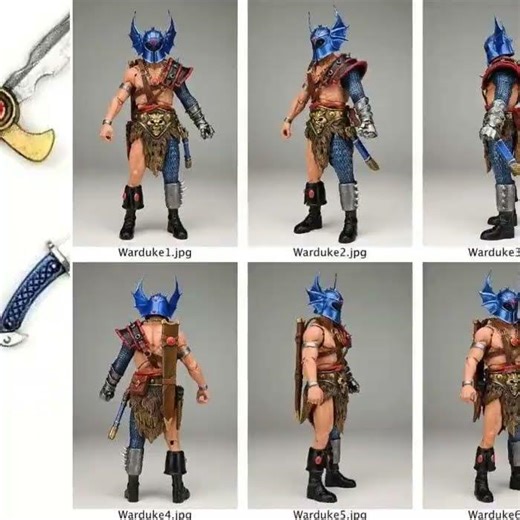 D&D Ultimate Warduke Actionfigur