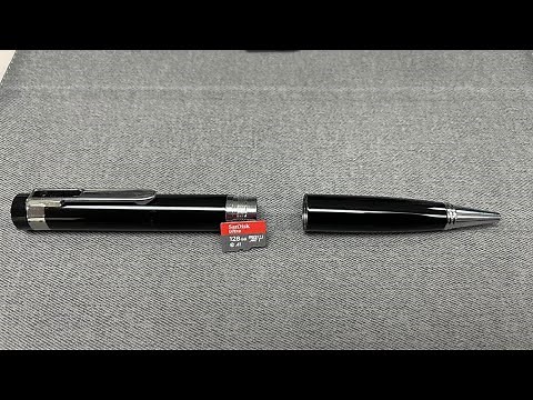 SIRGAWAIN Hidden Camera Pen 1080P Review, Manual | Nanny Spy Camera Pen Full HD Unboxing