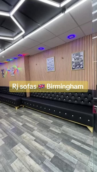 Stylish Booth Sofas for Barber Shops