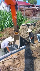 1.2M views · 14 reactions | Laying process of gully under rural road- Good tools and machinery make work easy. | Discover World | Facebook