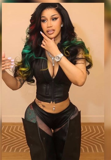 🥰🥰Cardi B on the signature dance challenge …rate her moves in the comment section 👇@🐲DANCEKITY🥷 .LEE @Lalli @ai_jachinn @KiDi @Lasmid #kidi #lasmid #cardib #ai #aidance
