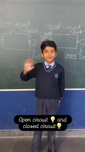 @elzaschool on Instagram: "Explanation- Open n Close circuit"