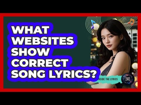 What Websites Show Correct Song Lyrics?