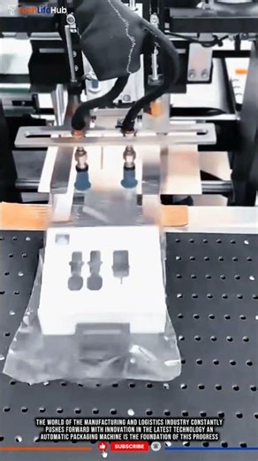 Innovation Technology Automatic Packaging Machine: Fast and Efficient Packaging #tech