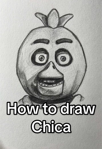 How to Draw Chica from FNaF: Step-by-Step Tutorial